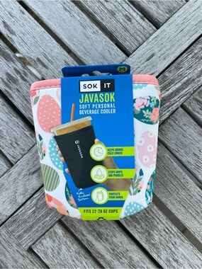 Javasok Soft Personal Beverage Cooler - Pastel Eggs